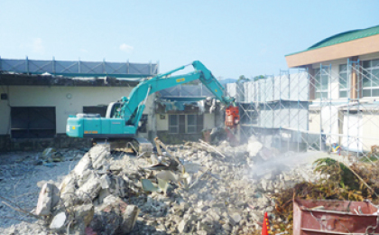 解体現場 解体現場