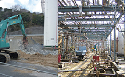 解体現場 解体現場